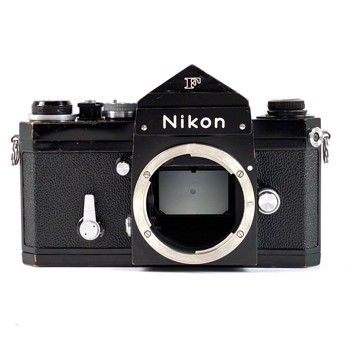 ニコン Nikon F アイレベル ブラック ボディ フィルム マニュアルフォーカス 一眼レフカメラ 【中古】