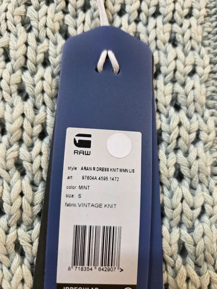  G STAR RAW ケーブル ニット ロング ONE PIECE S 長袖 七分袖 その他