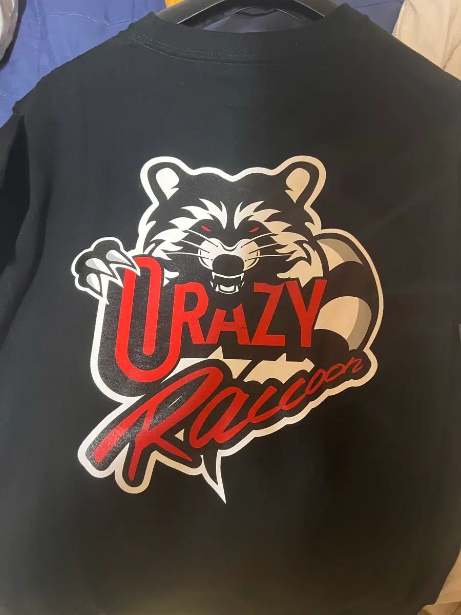 Crazy raccoon 半袖T m