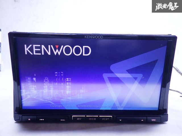 保証付 動作OK KENWOOD ケンウッド メモリーナビ MDV-D404BT 地図