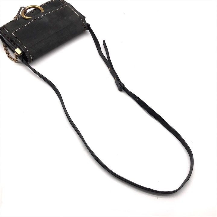 良品 Chloe クロエ フェイス スモール ショルダー バッグ 斜め掛け