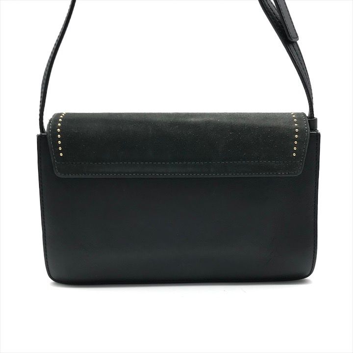良品 Chloe クロエ フェイス スモール ショルダー バッグ 斜め掛け スエード レザー スタッズ グレー レディース ブランド かばん 鞄 r495 良品 Chloe クロエ フェイス スモール ショルダー バッグ 斜め掛け
