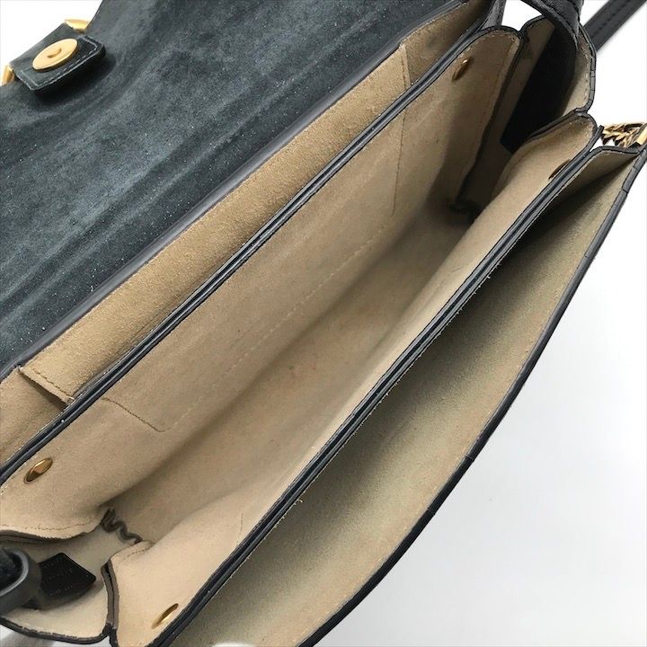 良品 Chloe クロエ フェイス スモール ショルダー バッグ 斜め掛け