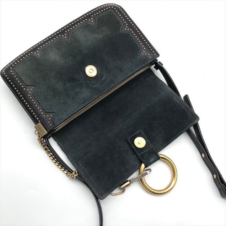 良品 Chloe クロエ フェイス スモール ショルダー バッグ 斜め掛け スエード レザー スタッズ グレー レディース ブランド かばん 鞄 r495 良品 Chloe クロエ フェイス スモール ショルダー バッグ 斜め掛け
