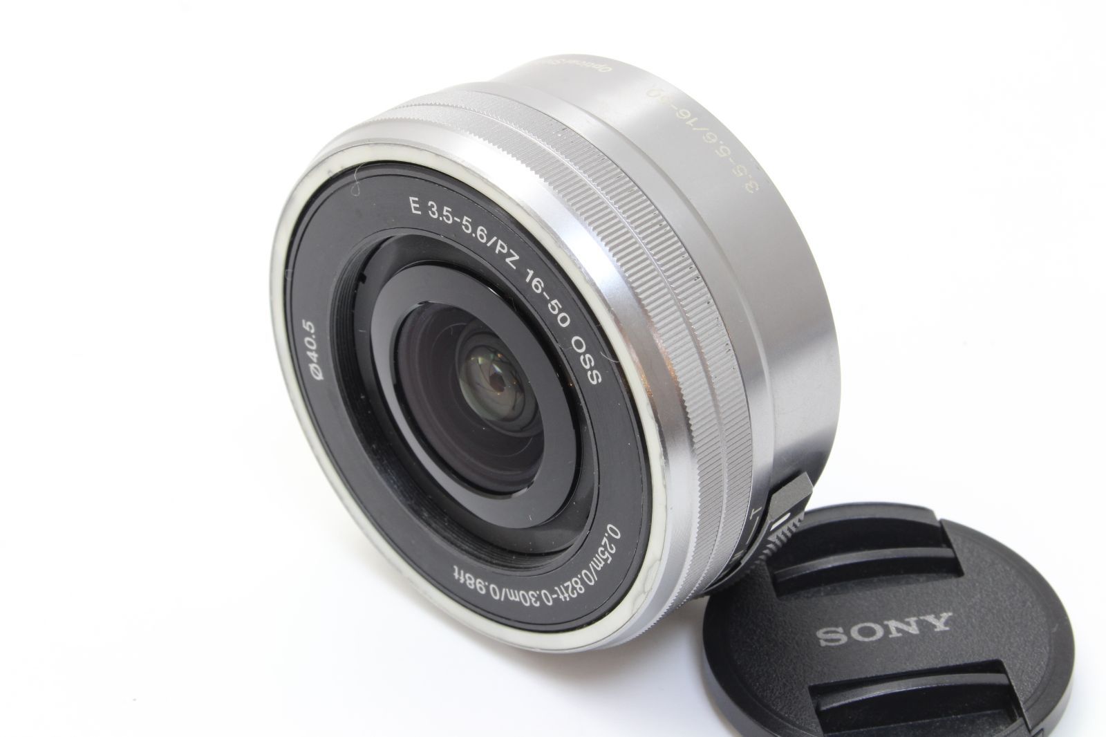 B 並品 SONY ソニー E 16 50 mm F 3 5 6 PZ OSS シルバー 初期不良 無料 12 17