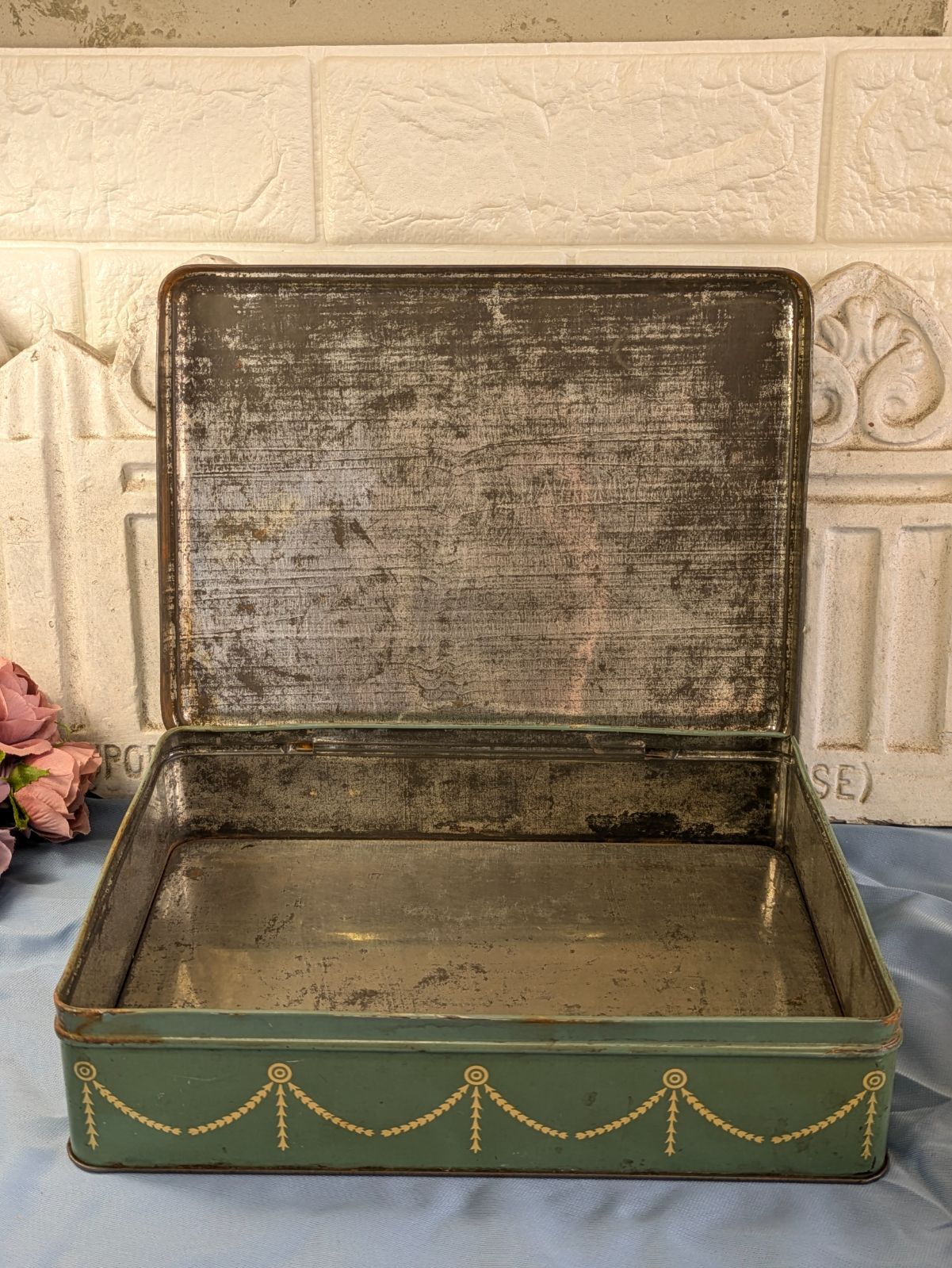 イギリスアンティークティン製菓子型３点セット イギリスアンティークティン製菓子型3点セット イギリス アンティーク