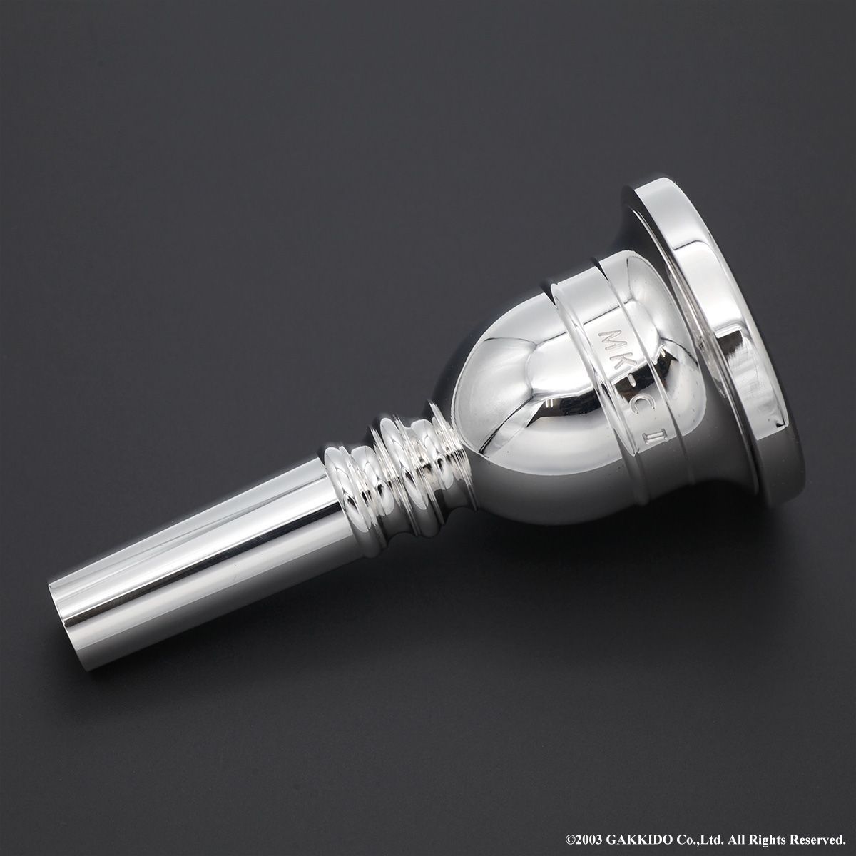 willie s ウィリーズ チューバ用マウスピース MK-C II レギュラーシャンク 銀メッキ仕上げ