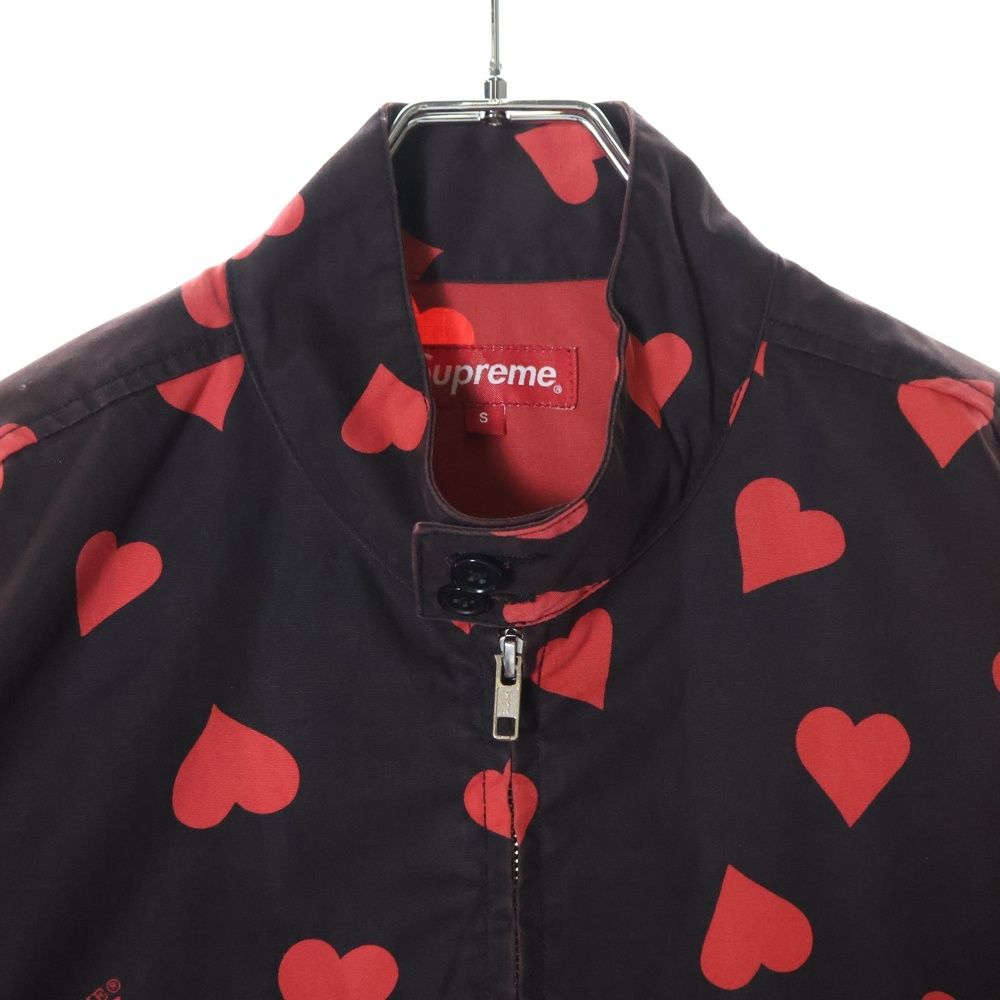 SUPREME (シュプリーム) 17SS Hearts Harrington Jacket ハート総柄