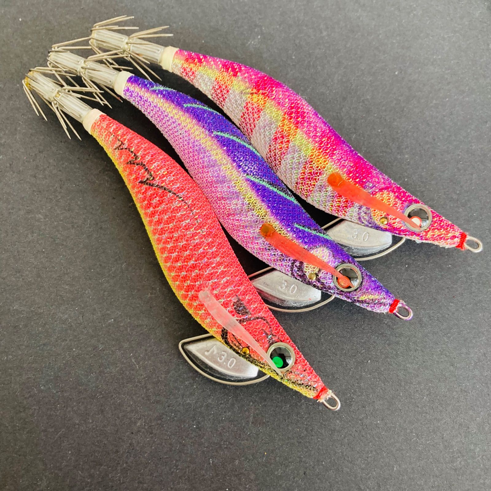 状態良好】 パタパタQ ラトル 3号 イージーQ エギ エギセット