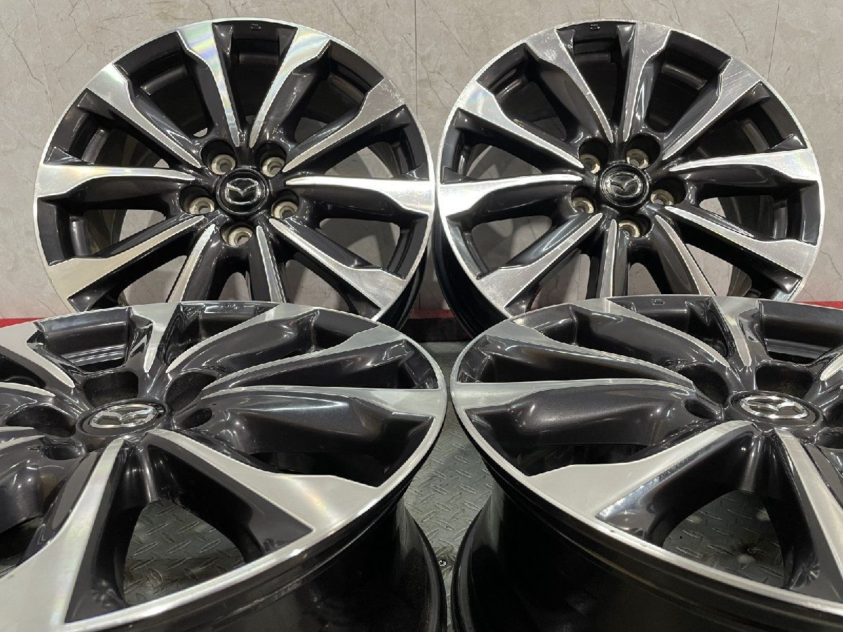 MAZDA マツダ CX 3 ホイール 18インチ 4本 50 アクセラ ビアンテ 5 アテンザ流用 MHZ 853