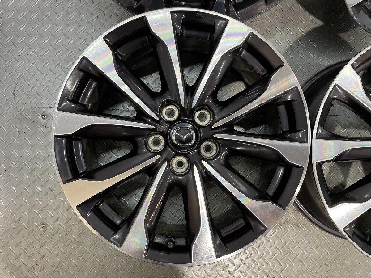 MAZDA マツダ CX 3 ホイール 18インチ 4本 50 アクセラ ビアンテ 5 アテンザ流用 MHZ 853