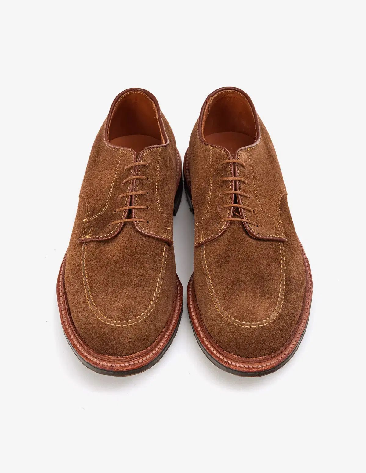 8 E オールデン 702 L モックトゥ ブラーチャー スナッフスウェード