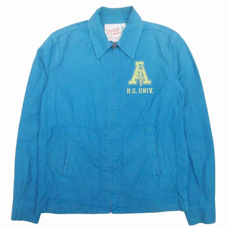 美品 ヒステリックグラマー HYSTERIC 節約 GLAMOUR H.G.UNIY ブルゾン ジャケット アウター ジップアップ スイングトップ Gildan メンズ ヘビーコットン Tシャツ スタイル G5000 2枚パック