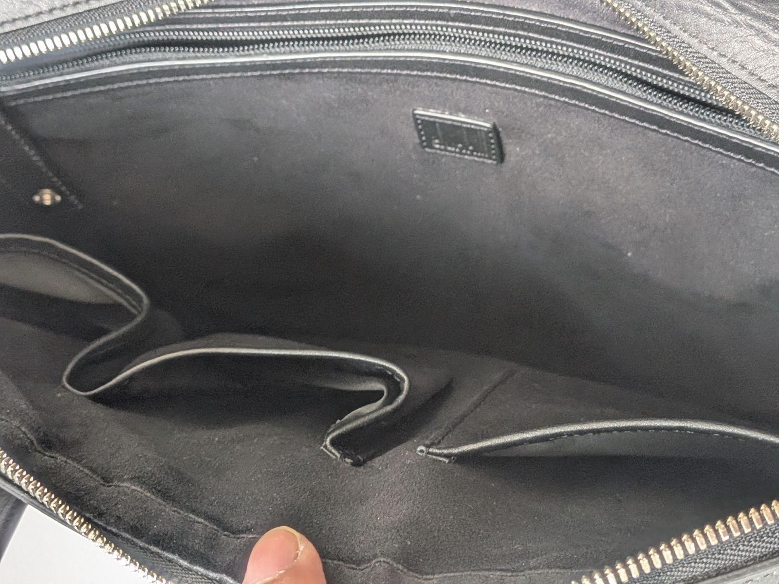 dunhill ダンヒル ビジネスバッグ ブリーフケース A4収納可 - メルカリ