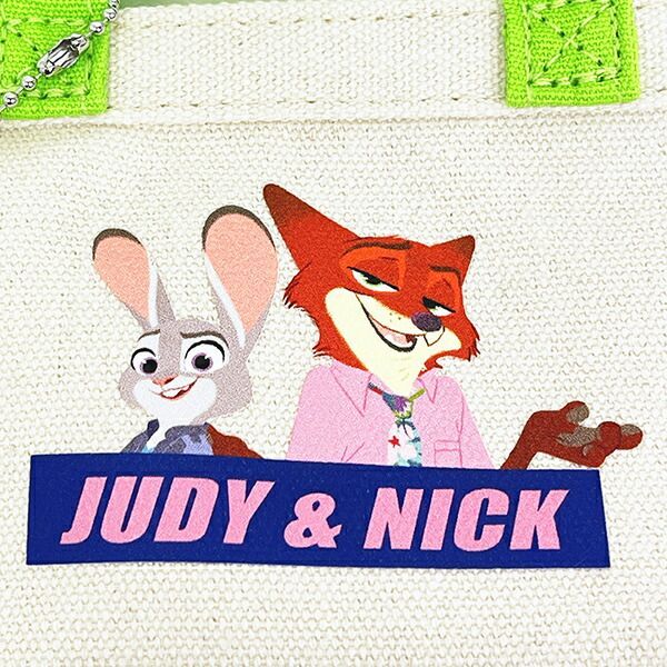 ディズニー ズートピア ニック＆ジュディ カラビナ付きミニバッグ