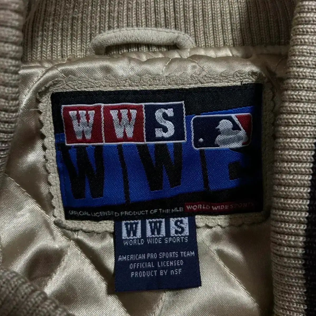 WWS MLB ニューヨーク ヤンキース ウール スタジャン 105
