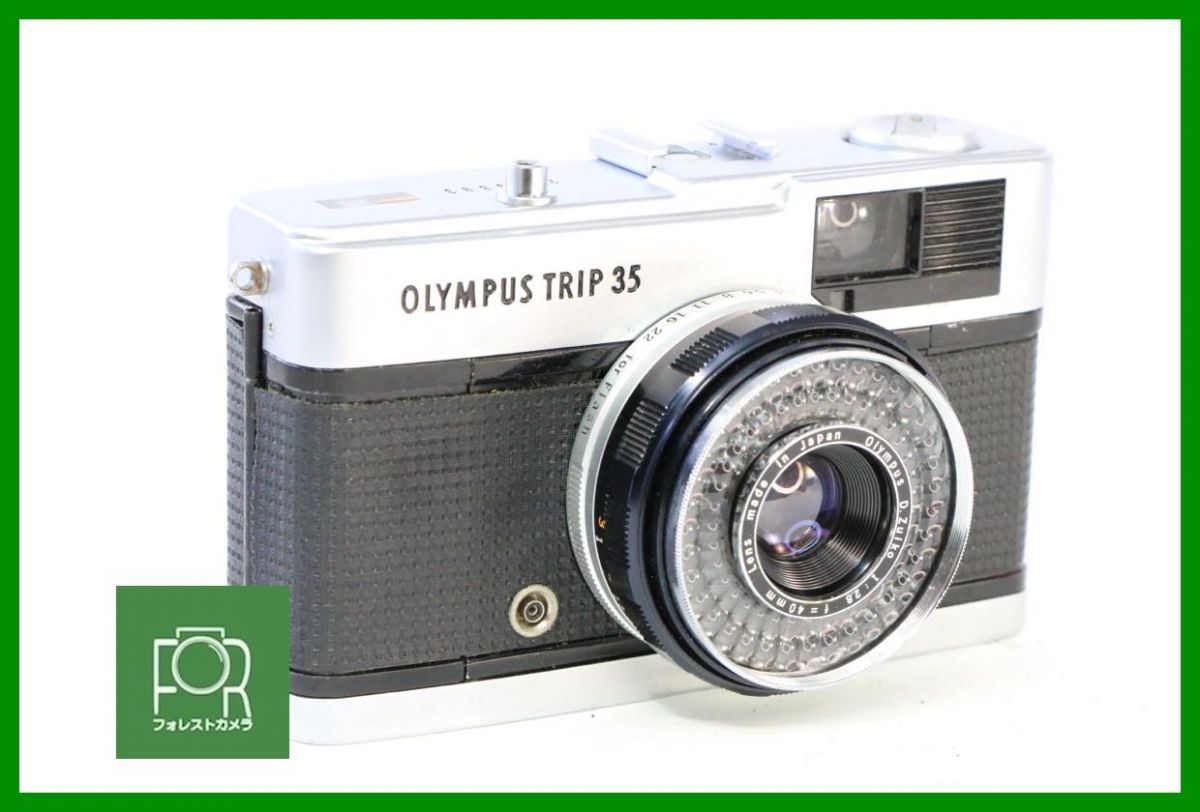 カメラ 【動作保証・点検済】良品■オリンパス OLYMPUS TRIP 35■絞り・赤ベロ完動■HHH420