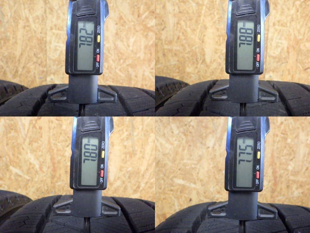 SR 284 造 約8部山 BS BLIZZAK VRX 3 205 50 R 17 4本