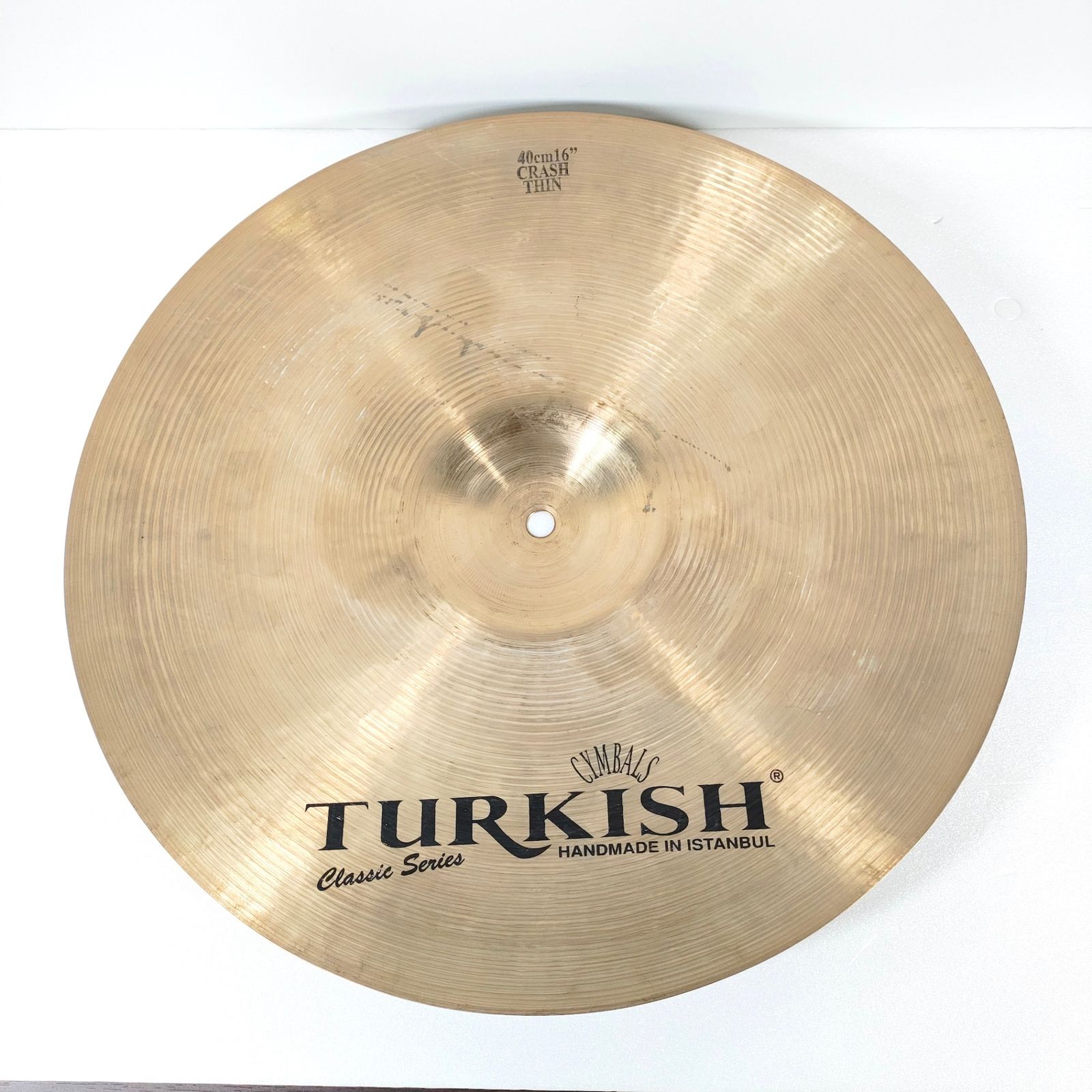 TURKISH ターキッシュ クラシック シリーズ クラッシュ THIN 16インチ