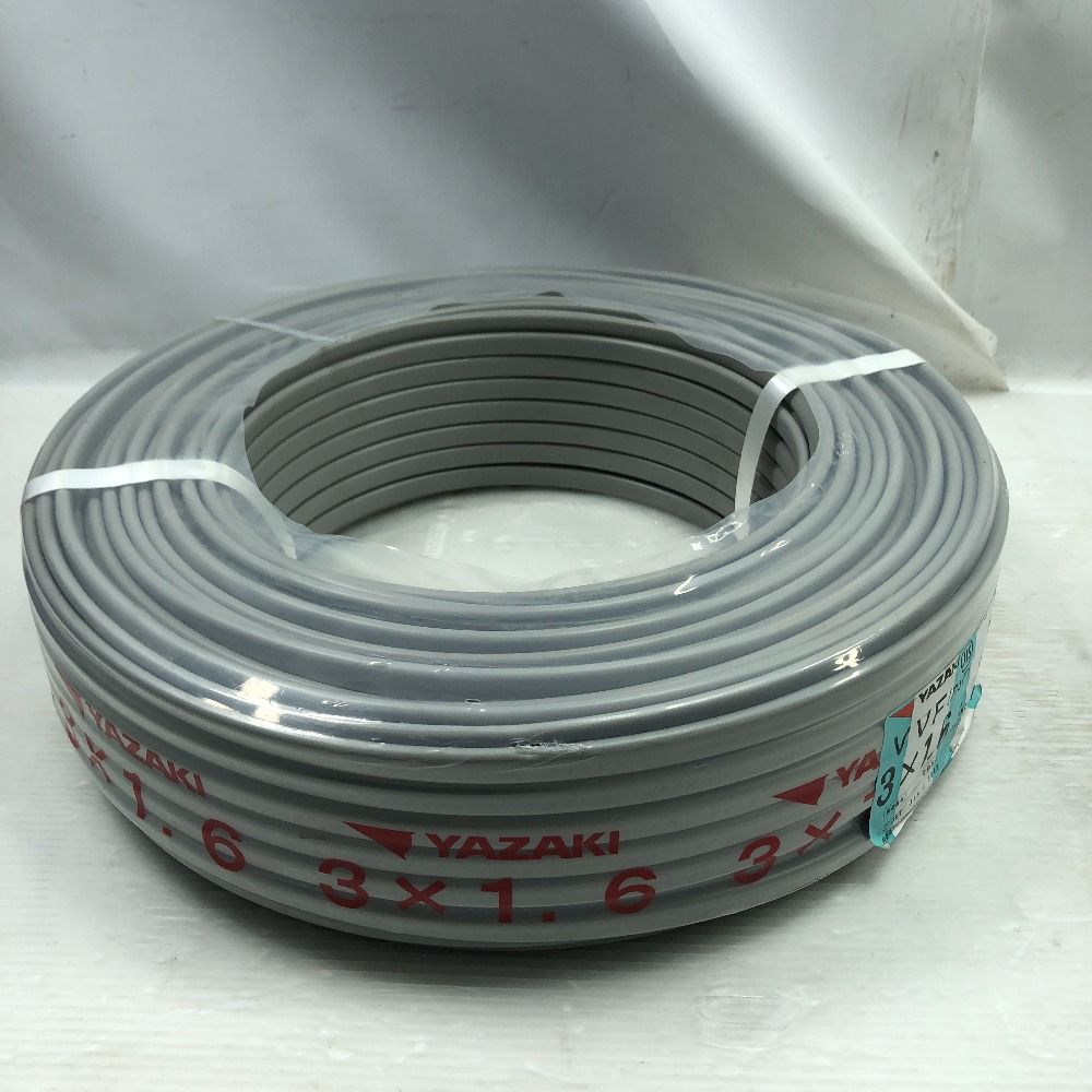 YAZAKI 工具 電材 VVFケーブル 3芯 1 6 mm 100 m