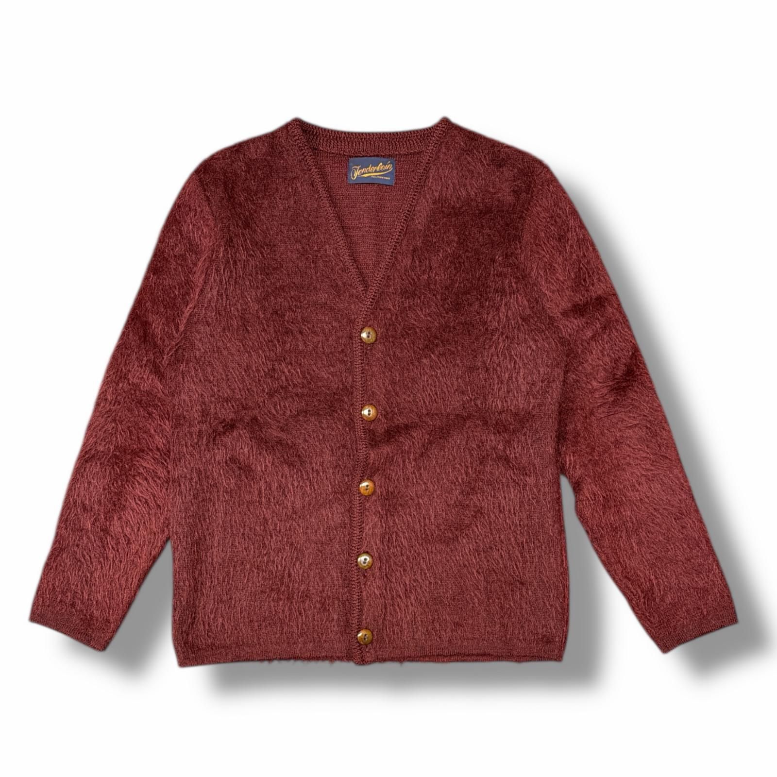 Tenderloin テンダーロイン モヘアカーディガン ボルドー TENDERLOIN T-MOHAIR CARDIGAN モヘアカーディガン ニットセーター