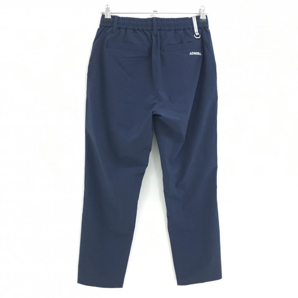 アドミラル パンツ ネイビー 裏地メッシュ ベルト部一部ゴム レディース M ゴルフウェア Admiral