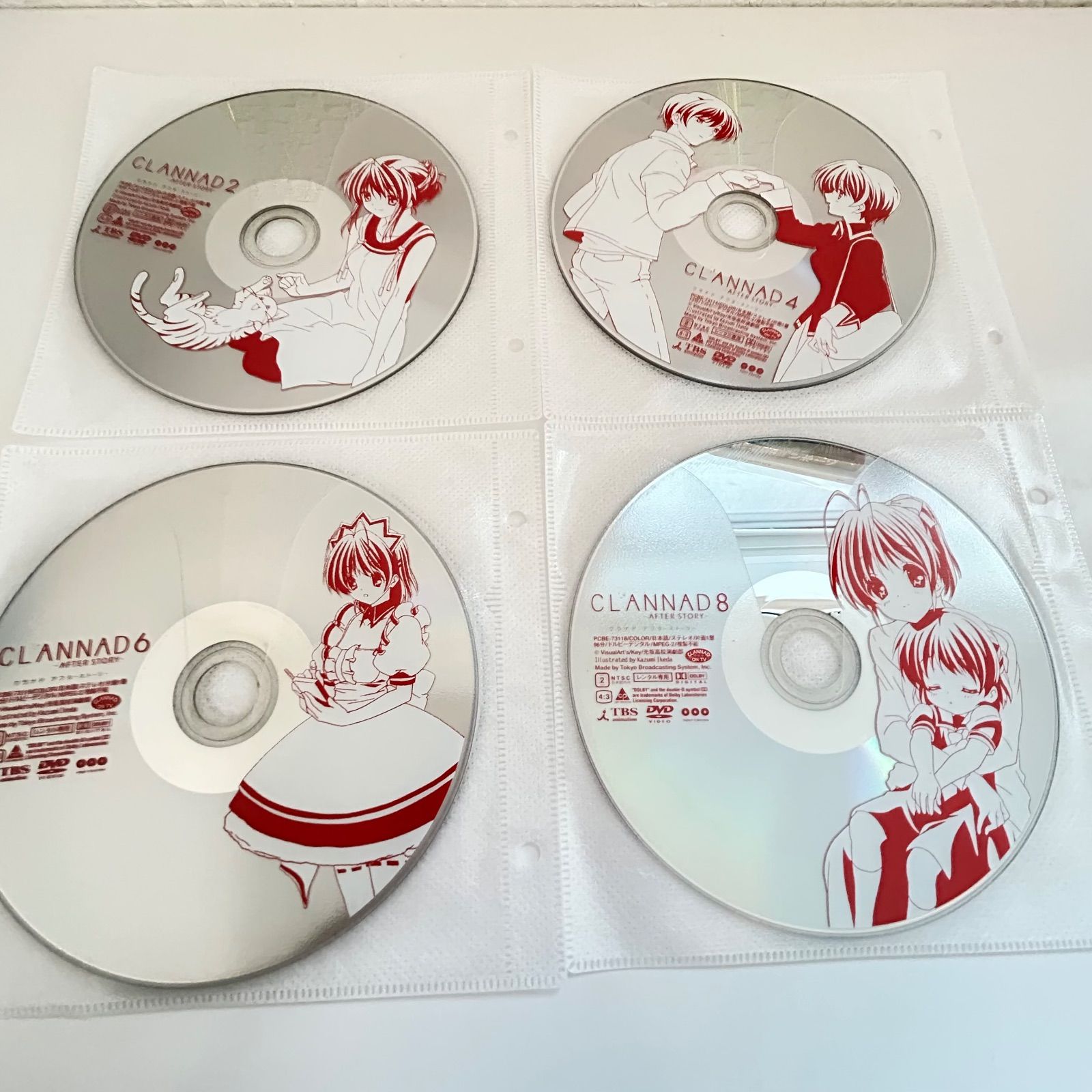 全8巻】 CLANNAD AFTER STORY DVD 全巻セット クラナドアフター