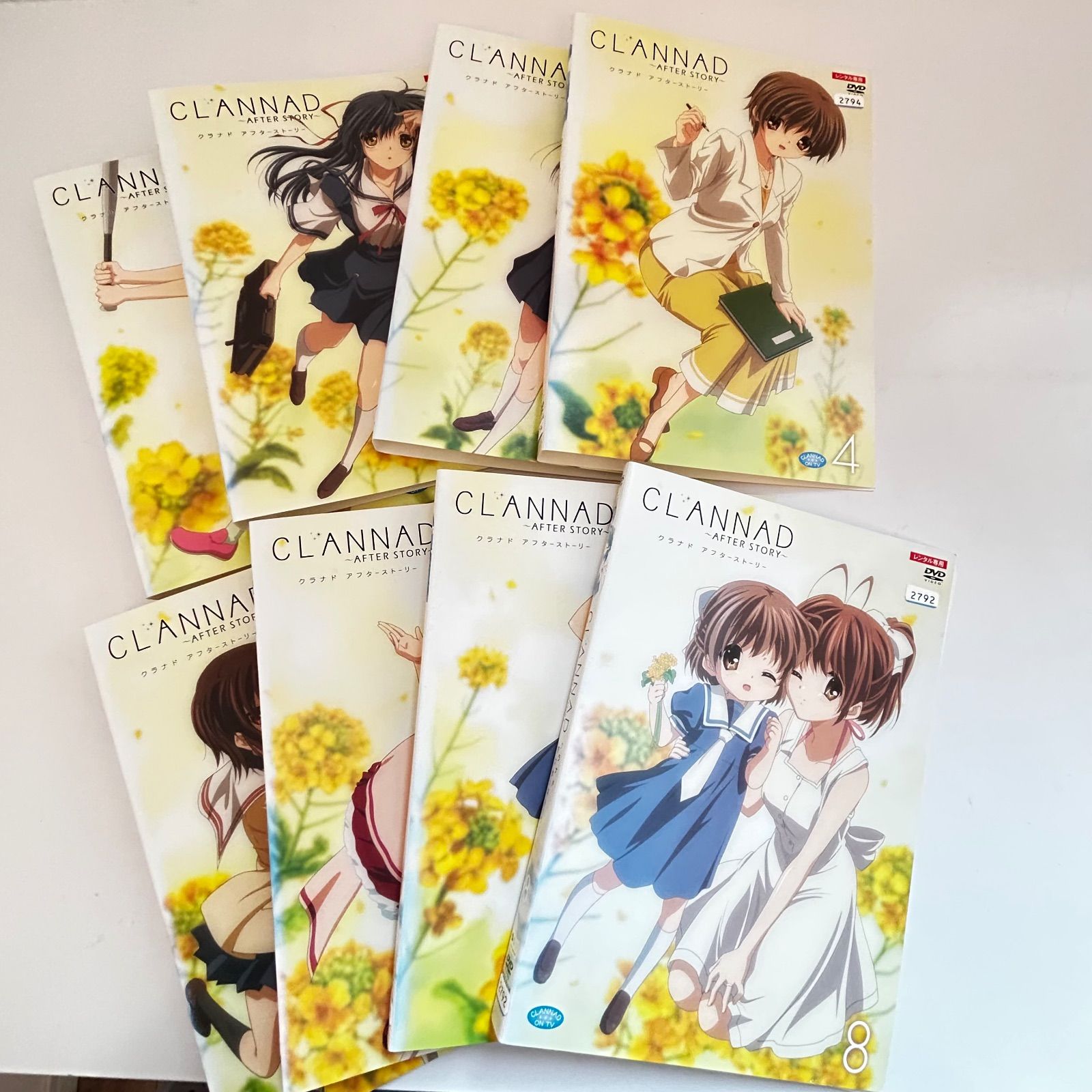 CLANNAD ＆ AFTER STORY　初回限定版DVD全巻セット 全8巻】 CLANNAD AFTER STORY DVD 全巻セット クラナドアフター
