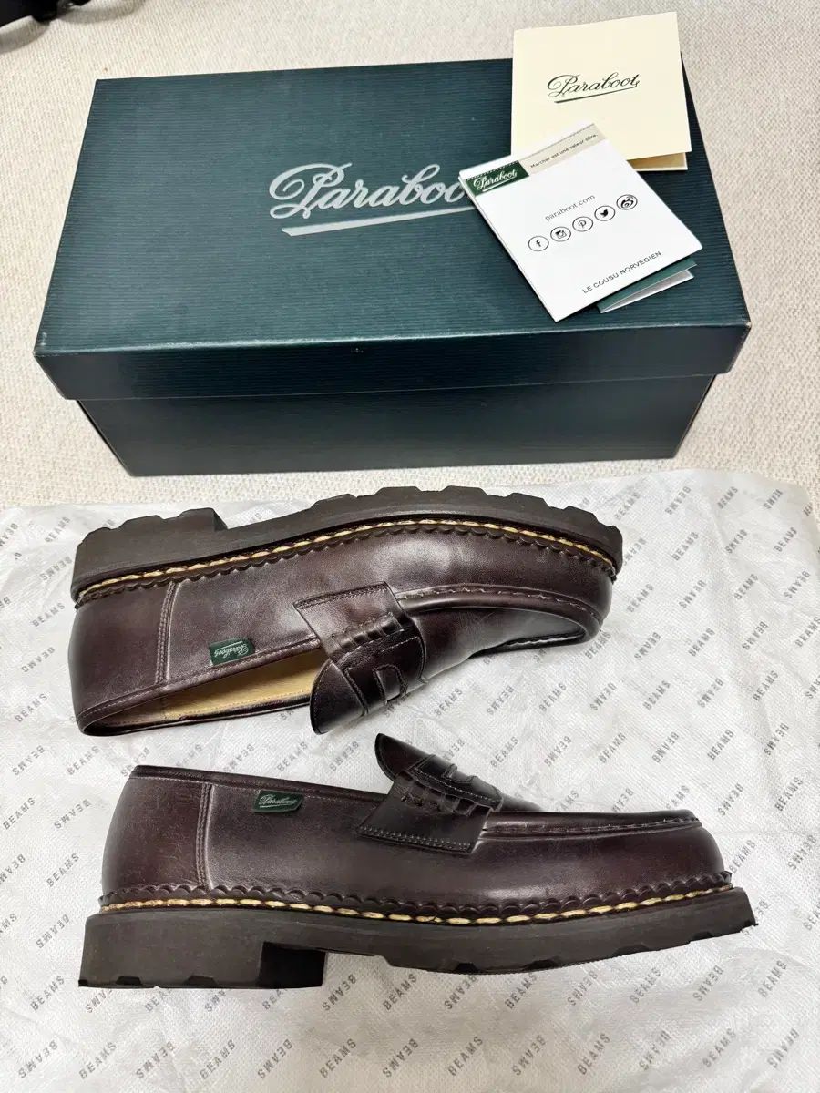 パラブーツ Reims Lis Cafe UK 6 5