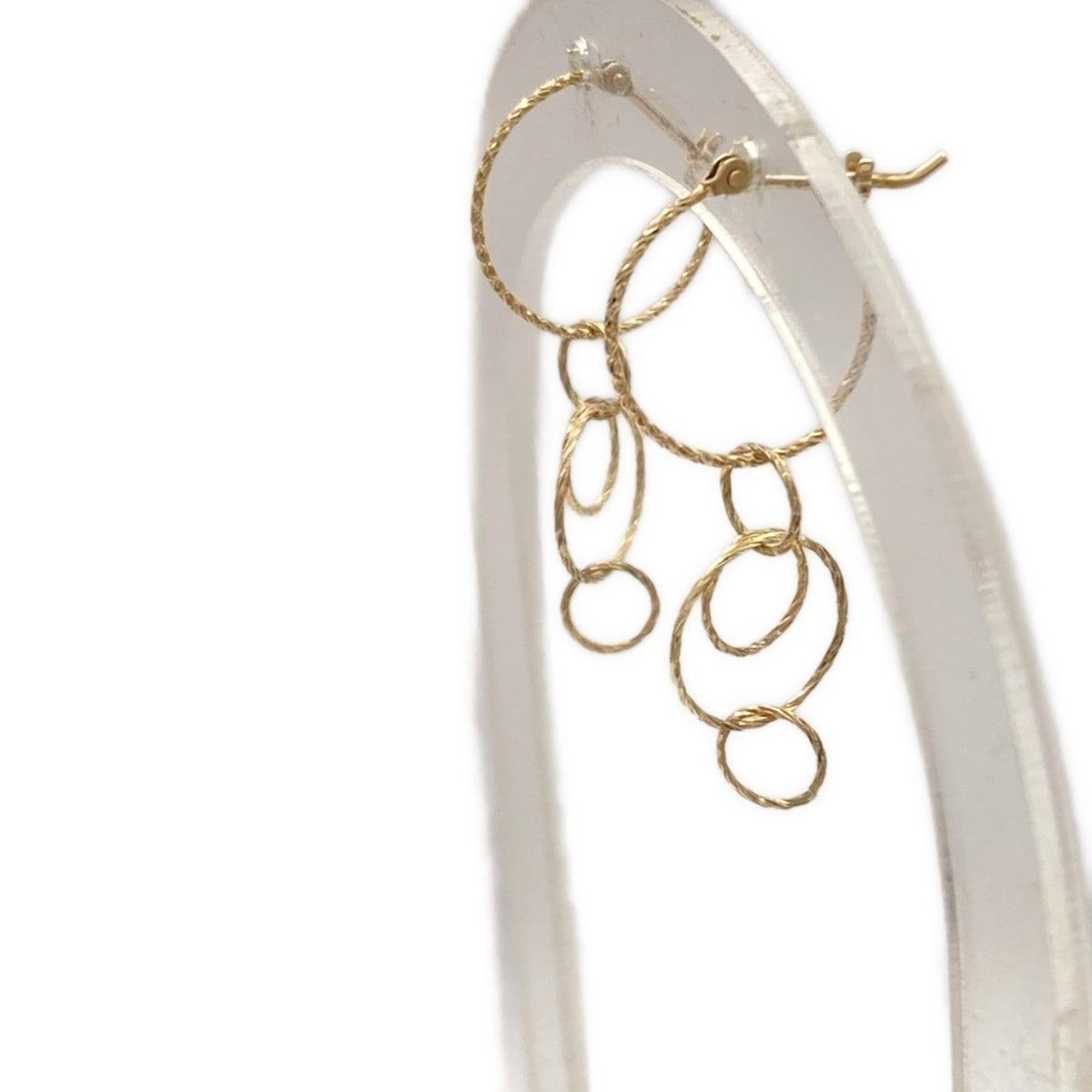 agete アガット ピアス K 10 YG