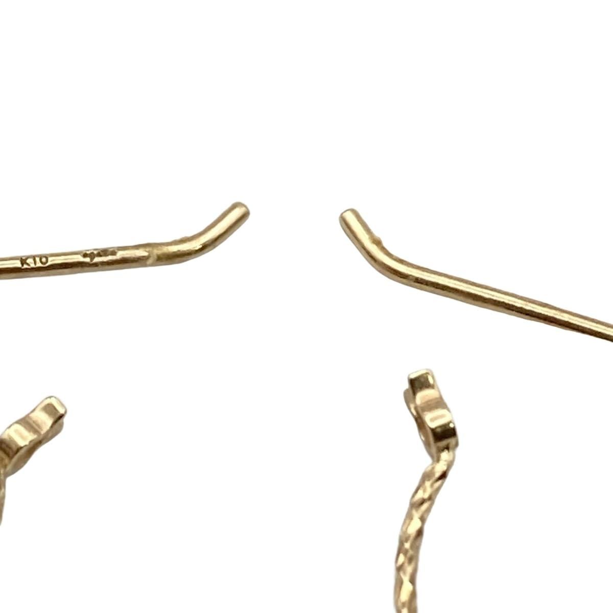  agete アガット ピアス K 10 YG ピアス(両耳用) アクセサリー