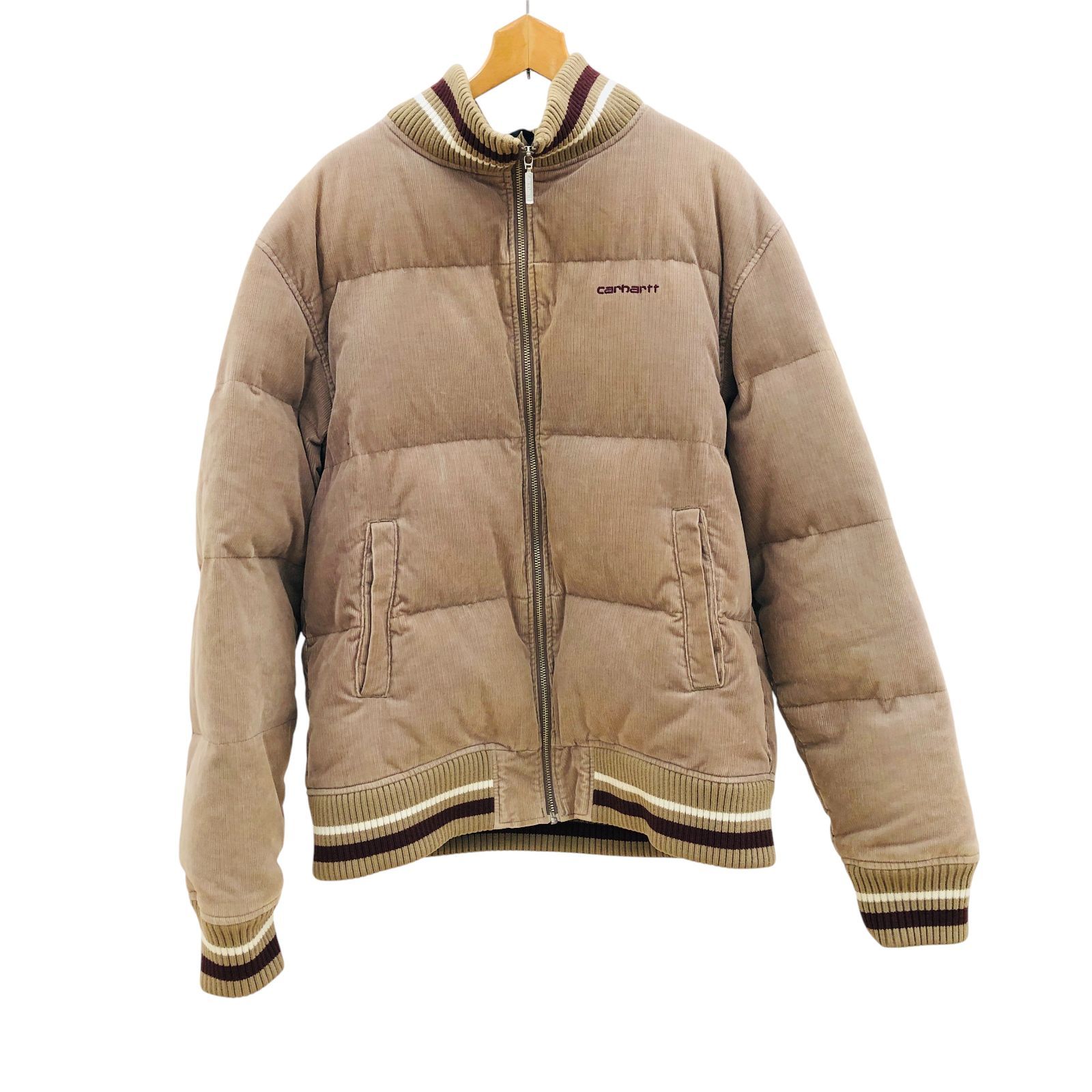 カーハート コーデュロイ ダウンジャケット Carhartt/カーハート/新品】コーデュロイ ダウンジャケット - メルカリ