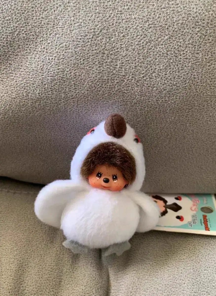 モンチッチ 白 サンダーバード キーホルダー