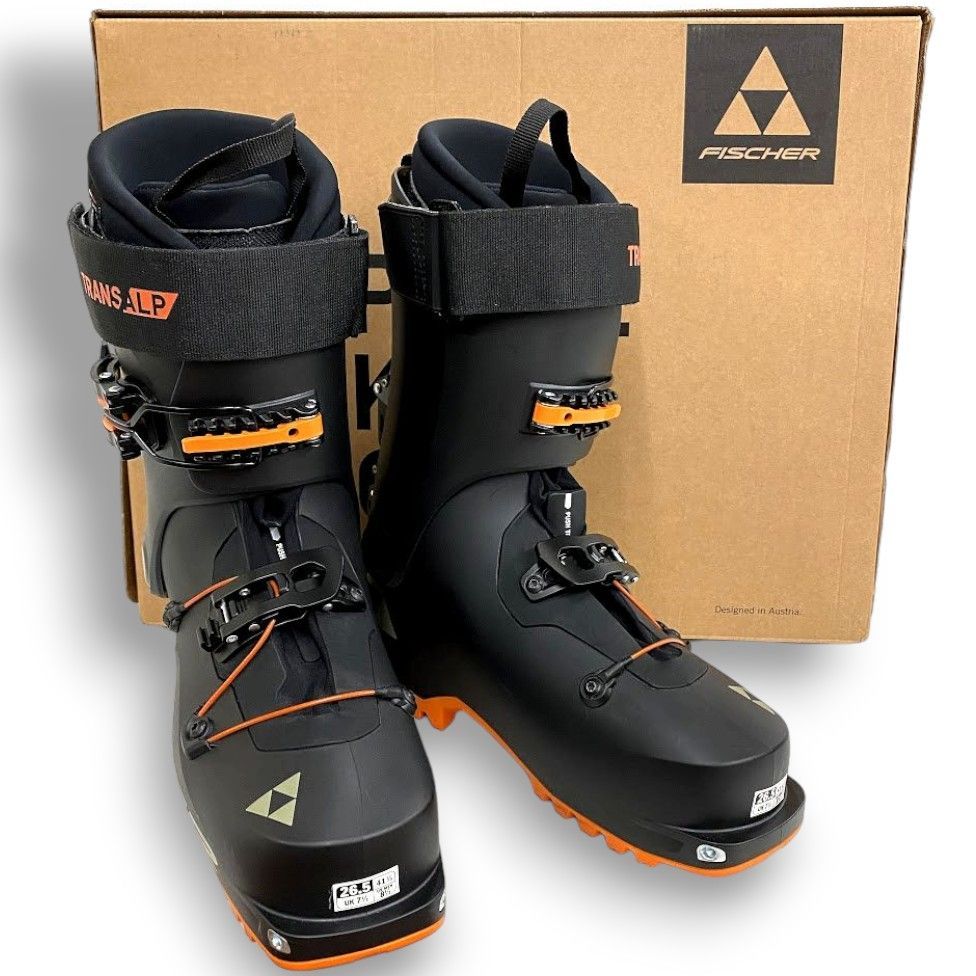 FISCHER フィッシャー TS トランザルプ スキーブーツ ウィンタースポーツ ユニセックス 定価9.6万 U 18321 BLACK 120 51204 m 05