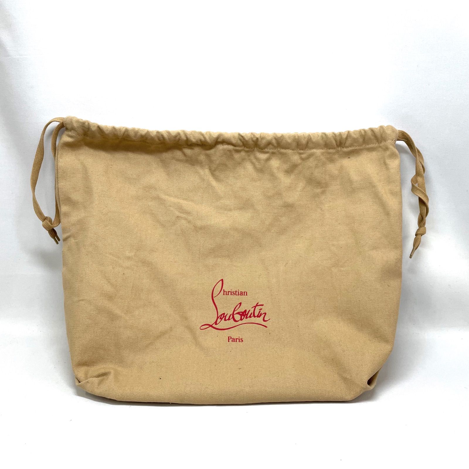 美品】 Christian Louboutin クリスチャンルブタン ミニバケットバッグ 