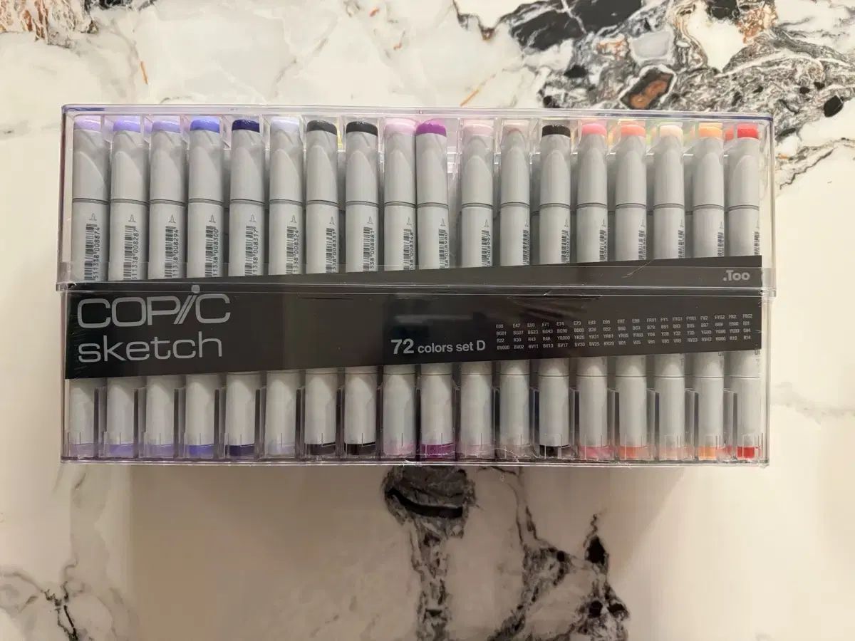 コピック スケッチ マーカー Dセット