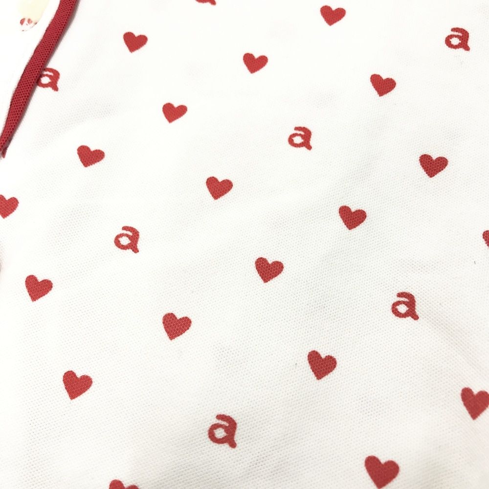 【美品】アルチビオ ARCHIVIO ハートロゴ シャツ 38 Mサイズ 美品】アルチビオ ARCHIVIO ハートロゴ シャツ 38 Mサイズ 美品