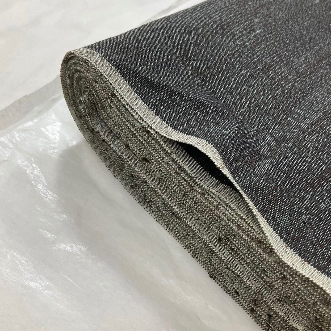  kimomo one⬛️男前屋⬛️厳選⬛️ 同然本場真綿結城紬⬛️定価98万円⬛️正絹⬛️キングサイズ⬛️アンサンブル⬛️一疋⬛️反物⬛️正絹⬛️巾40⬛️男着物男長羽織男襦袢男袴角帯男帯 反物 着物 浴衣