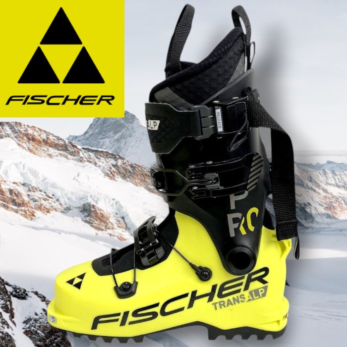 FISCHER フィッシャー PROトランザルプ プロ スキーブーツ ウィンタースポーツ ユニセックス 定価13.2万 U 18021 YELLOW BLACK 120 51204 m 04