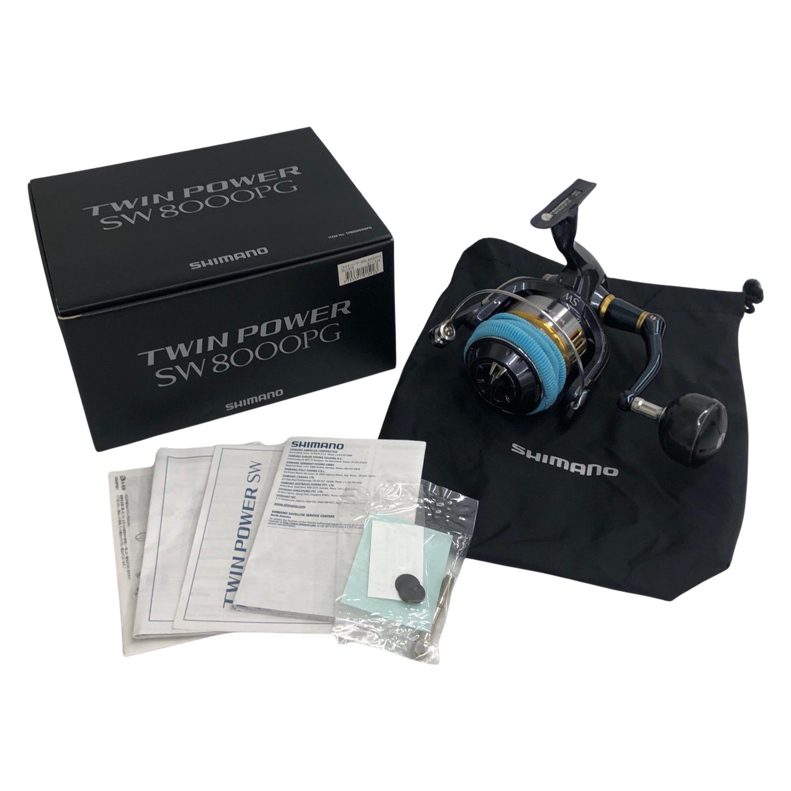 σσSHIMANO シマノ スピニングリール 15ツインパワーSW 8000 PG 03321