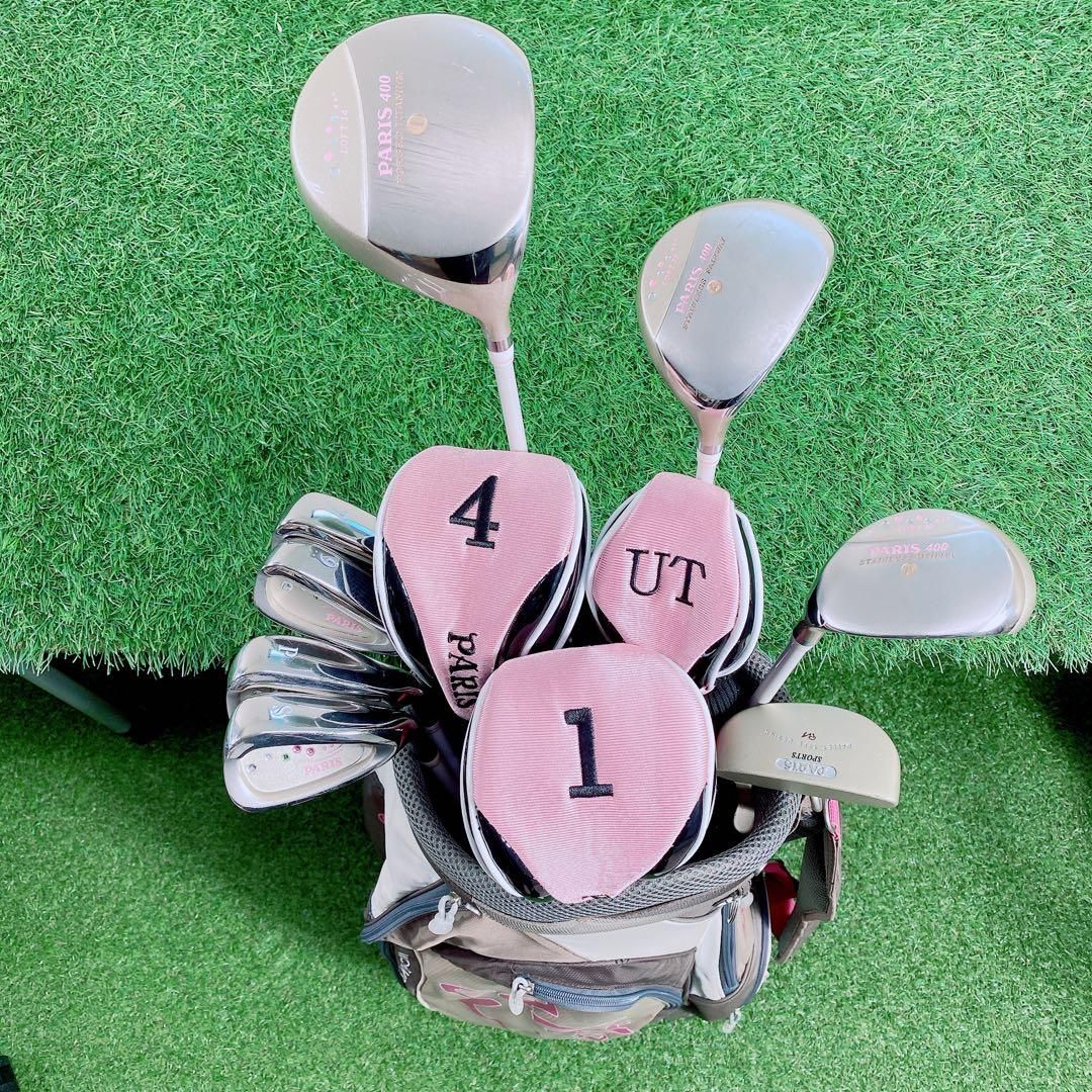 ゴルフクラブ レディースセット 初心者 PARIS やさしい 入門 N1869