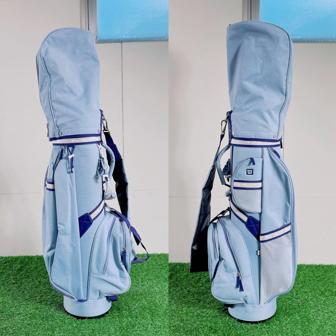 ゴルフクラブ　レディースセット　初心者　フィットウェイ　未使用バッグ　N1221 豪華 レディースゴルフクラブ 本格セット ウィルソン バッグ/ミエコ