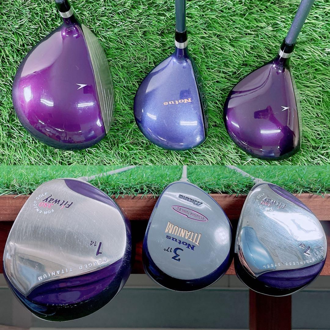 ゴルフクラブ レディースセット 初心者 Fitway やさしい 入門 N1866