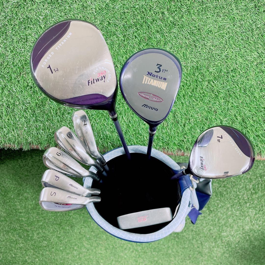 ゴルフクラブ レディースセット 初心者 Fitway やさしい 入門 N1866