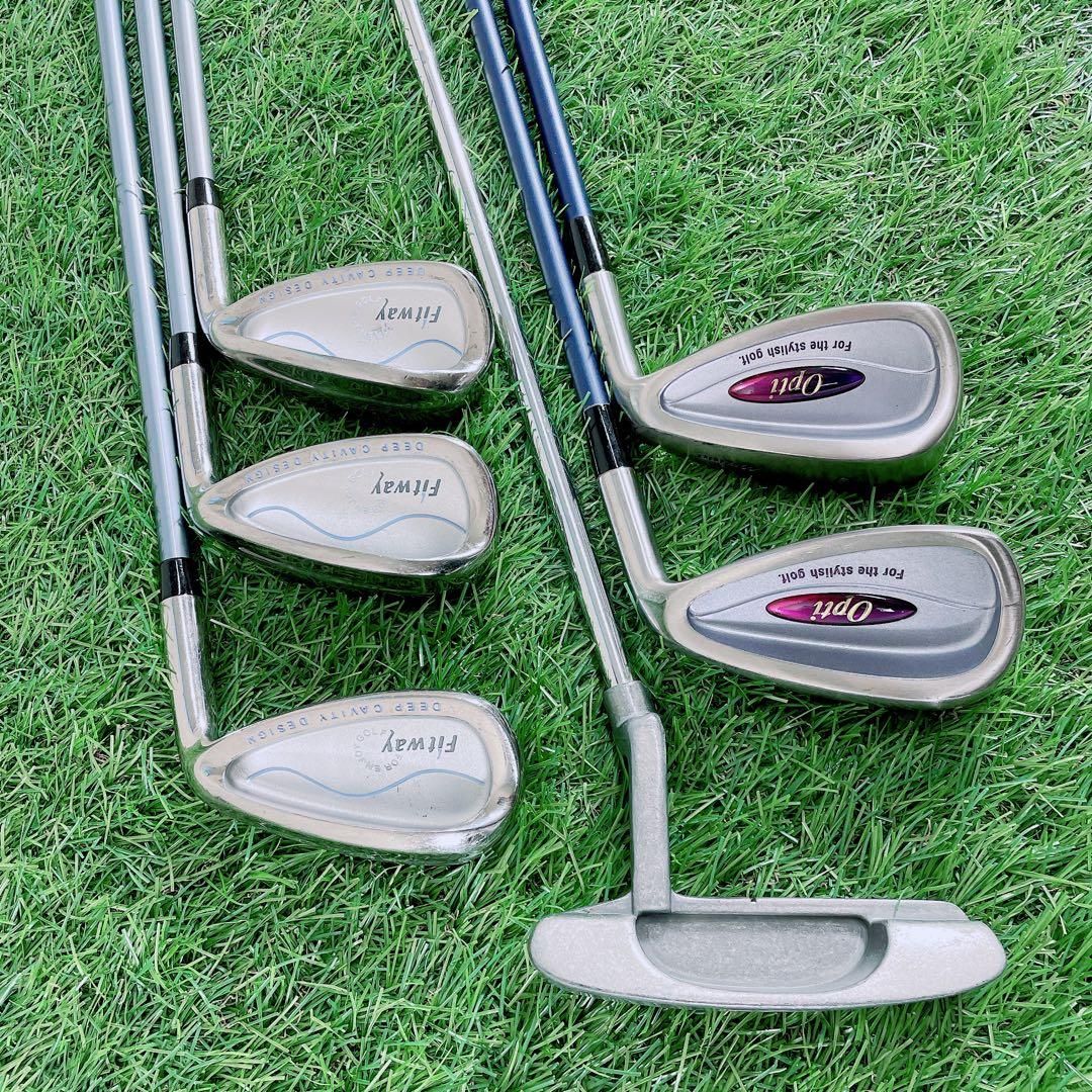 ゴルフクラブ レディースセット 初心者 Fitway やさしい 入門 N1866