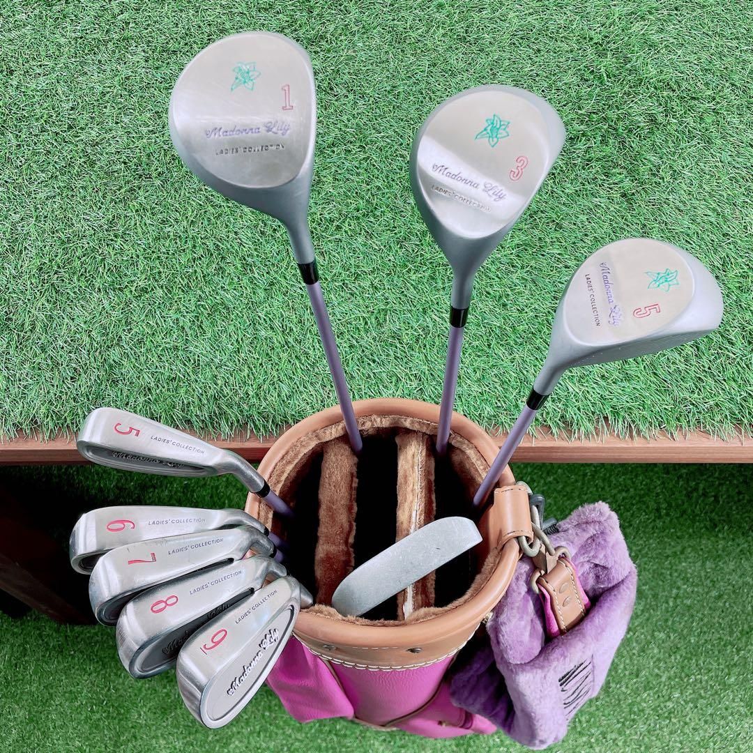 ゴルフクラブ レディースセット マドンナリリー やさしい N 1863