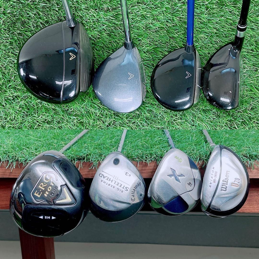 ゴルフクラブ メンズセット 初心者 キャロウェイ E.R.C HOT N1859