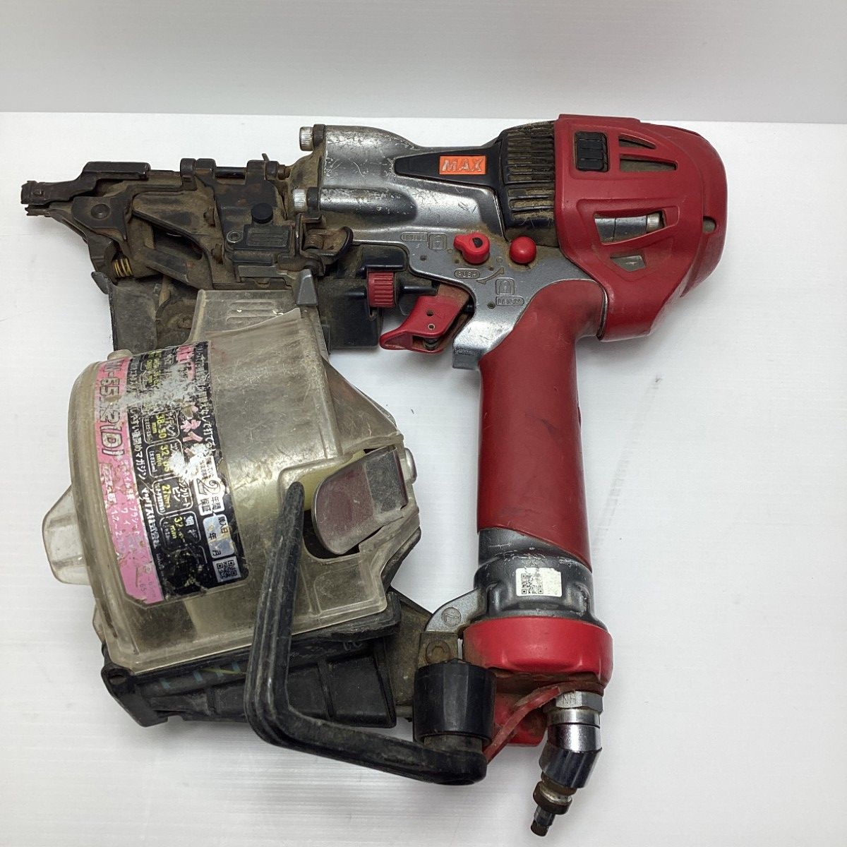 MAX マックス エアツール エア釘打ち HN 90 N 1 レッド