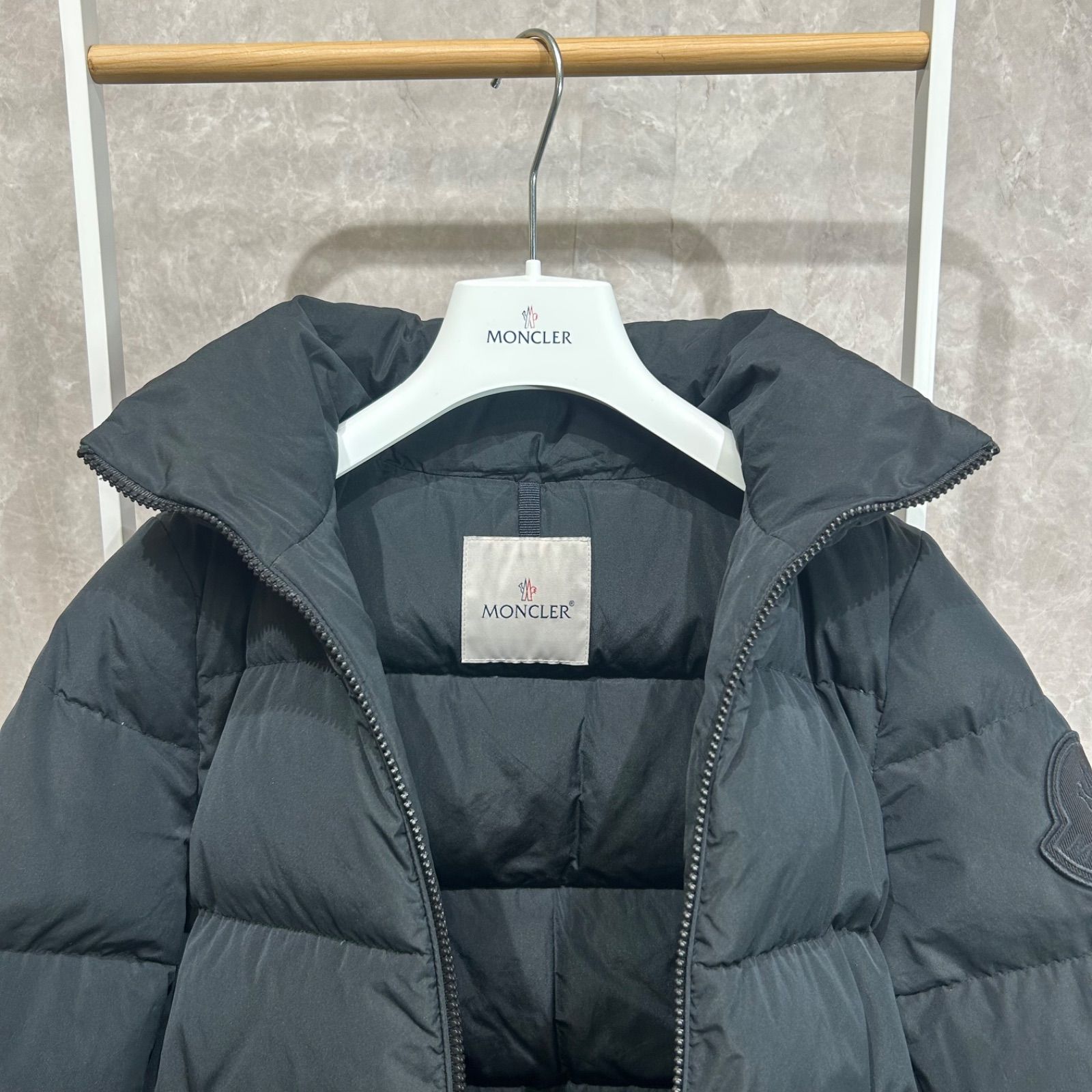 美品】 MONCLER モンクレール BRUNECダウンジャケット ブラック黒00 