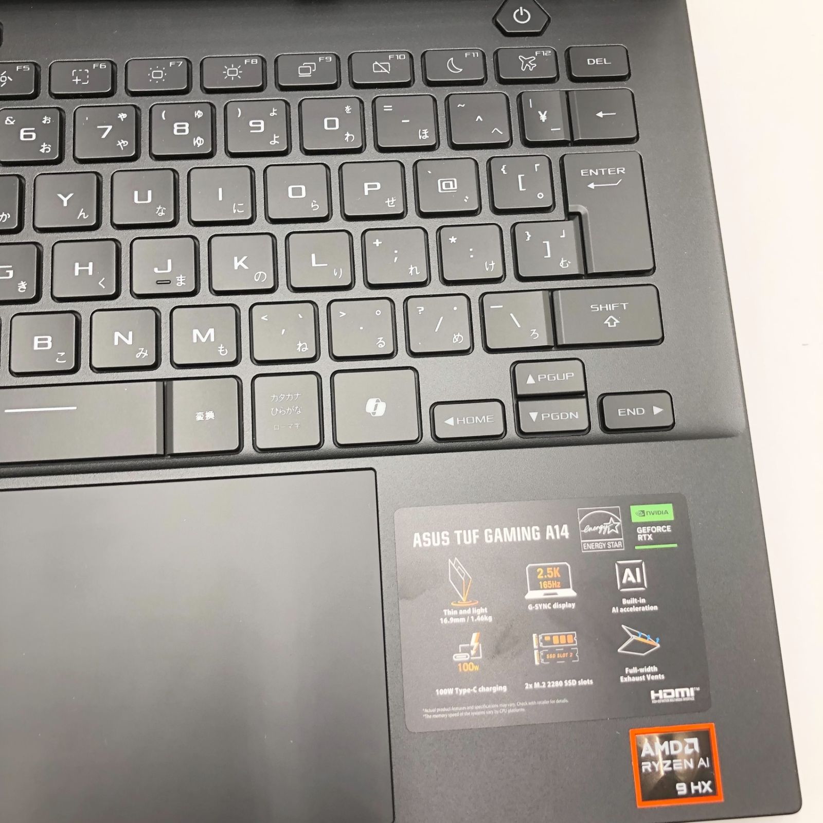  ASUS ゲーミングノートPC TUF Gaming A 14 FA 401 UV 14型 RTX 4060 AMD Ryzen AI 9 HX 370 メモリ 32 GB Windows 11 Xbox Game Pass WV その他 デジタルカメラ